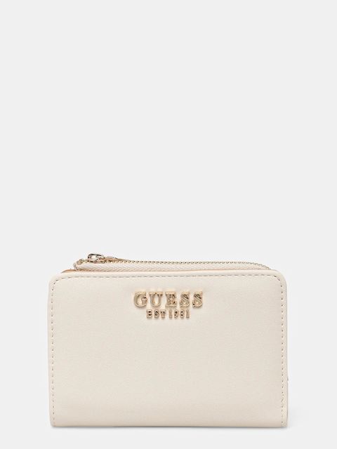 Guess portfel TALENT damski kolor beżowy SWNG96 69156 - zdjęcie produktu nr 1