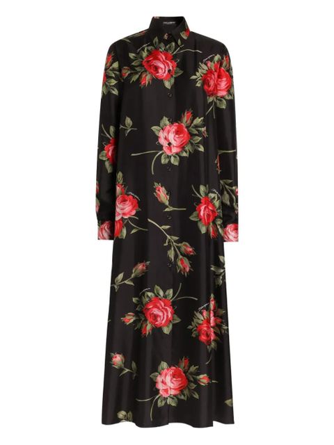 Dolce & Gabbana floral maxi dress - Black - zdjęcie produktu nr 1