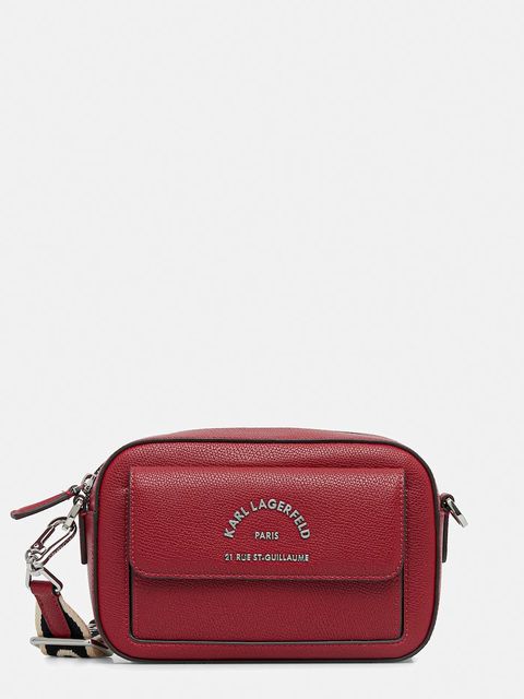 Karl Lagerfeld torebka K/RSG kolor czerwony A3W30317 - zdjęcie produktu nr 1