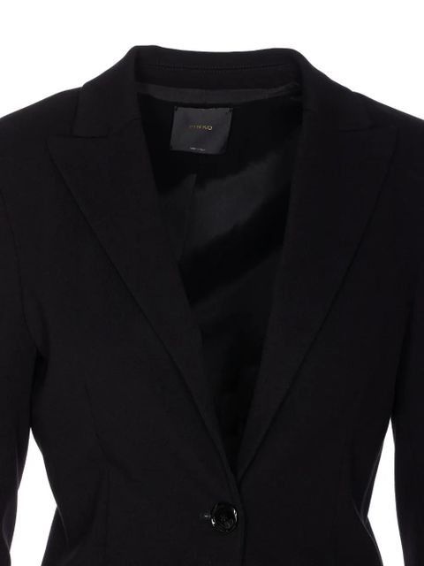 PINKO single-button V-neck jacket - Black