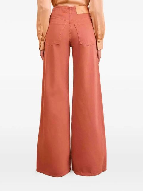 Ulla Johnson Bianca flared high-waist jeans