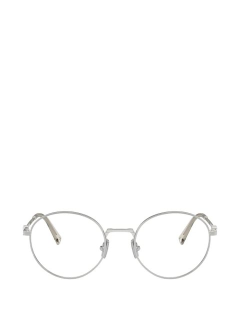Miu Miu Eyewear round-frame glasses - Silver - zdjęcie produktu nr 1