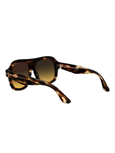 TOM FORD Eyewear round-frame sunglasses - Brown