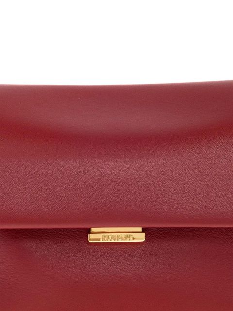Jacquemus small Le Rond Carré shoulder bag - Red