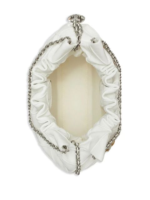 Tory Burch mini Fleming Distressed tote bag - White - zdjęcie produktu nr 2