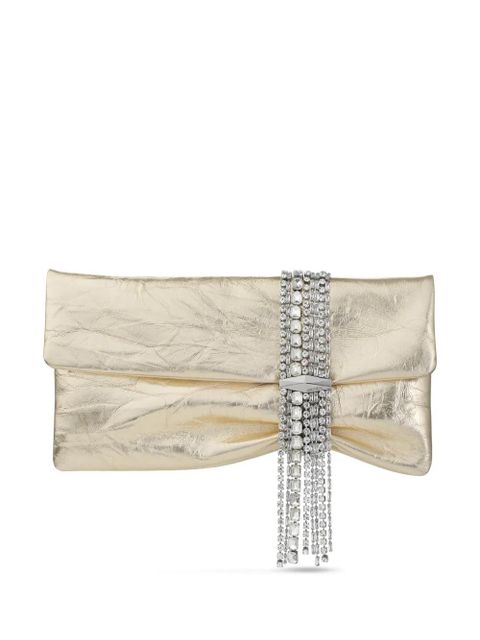Jimmy Choo Zandra clutch bag - Gold - zdjęcie produktu nr 1