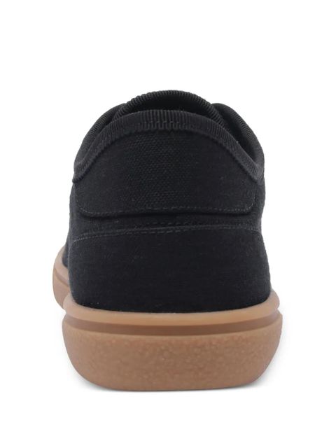 The Row round-toe lace-up sneakers - Black