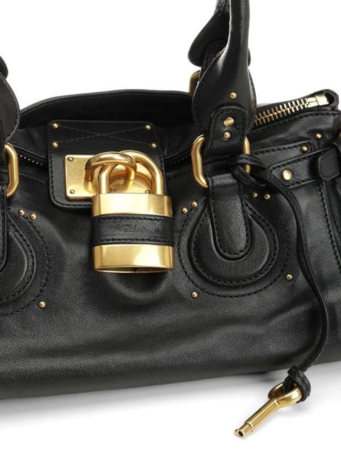 Chloé Paddington leather shoulder bag - Black