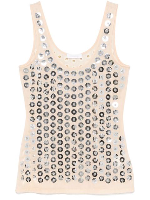 Rabanne Haut tank top - Neutrals - zdjęcie produktu nr 1