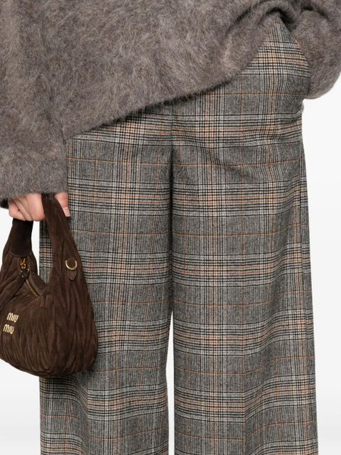 PINKO plaid trousers - Grey