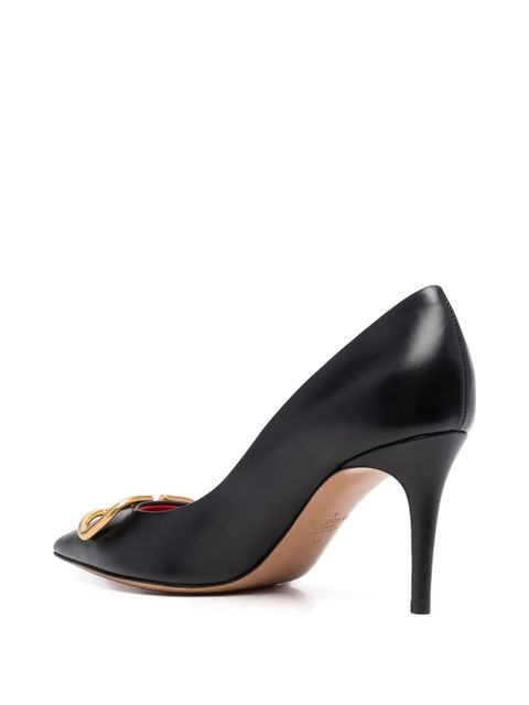 Valentino Garavani VLogo 85mm pumps - Black - zdjęcie produktu nr 2