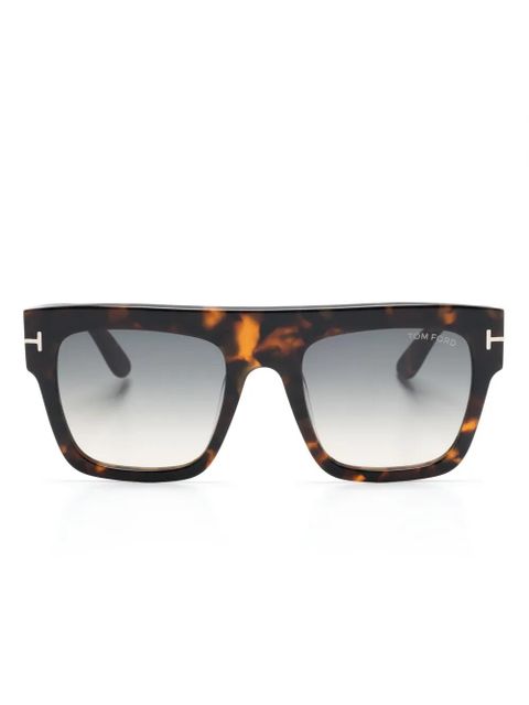 TOM FORD Eyewear Renee sunglasses - Brown - zdjęcie produktu nr 1