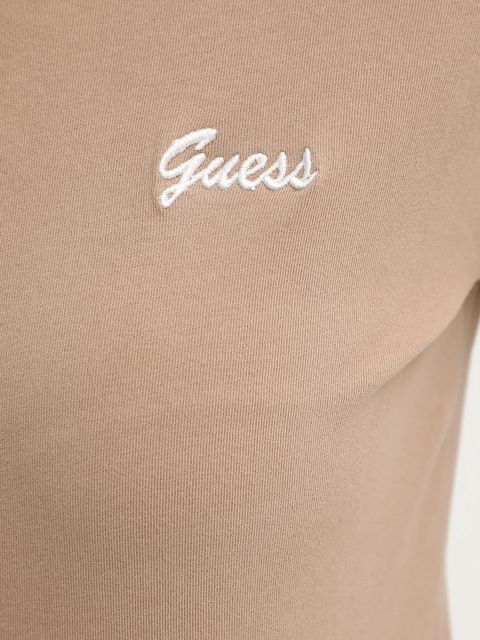 Guess t-shirt ALBA damski kolor beżowy V5BI17 KCBF1