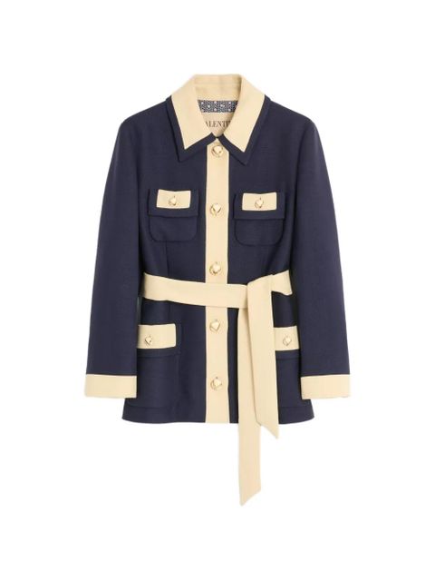 Valentino Garavani Caban jacket - Blue - zdjęcie produktu nr 1