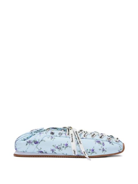 GANNI floral print sneakers - Blue - zdjęcie produktu nr 1