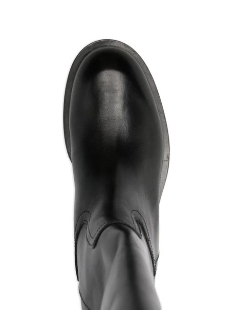 Paris Texas nappa over-the-knee boots - Black