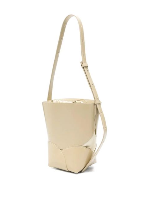 Jil Sander small drawstring bucket bag - Neutrals