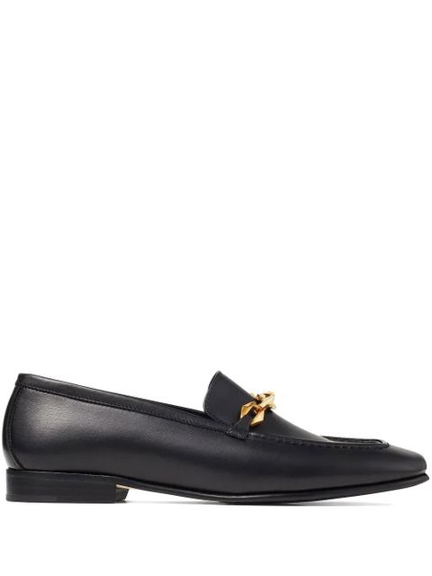 Jimmy Choo Diamond Tilda 15mm loafers - Black - zdjęcie produktu nr 1
