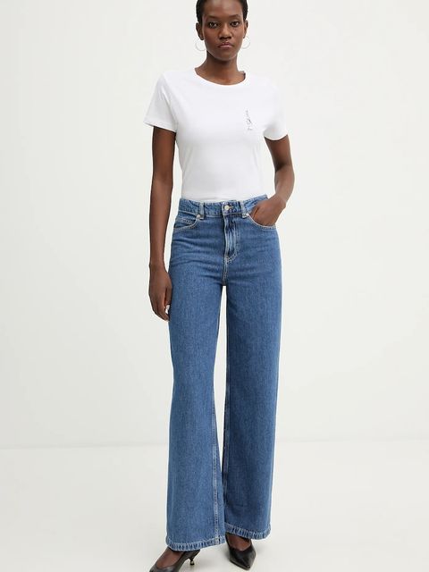 BOSS Orange t-shirt bawełniany C Elove 1 damski kolor biały 50556994