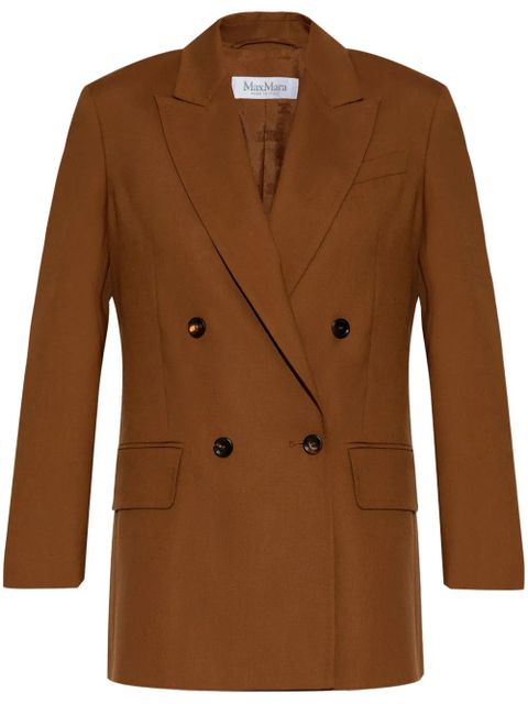 Max Mara double-breasted blazer - Brown - zdjęcie produktu nr 1