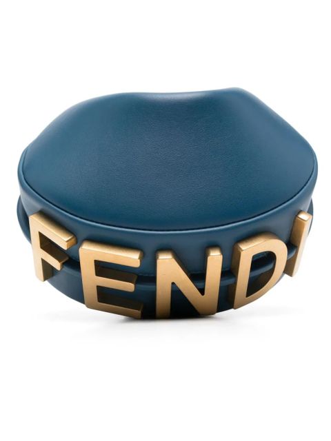 FENDI mini Fendigraphy shoulder bag - Blue