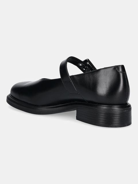 Vagabond Shoemakers buty skórzane ELLIS damskie kolor czarny na płaskim obcasie 6030-001-20 - zdjęcie produktu nr 2