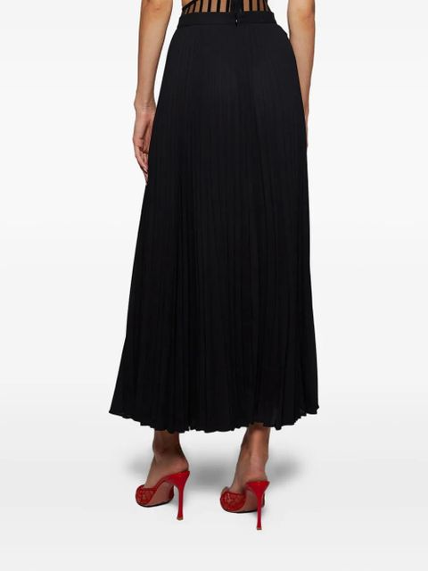 WARDROBE.NYC pleated midi skirt - Black