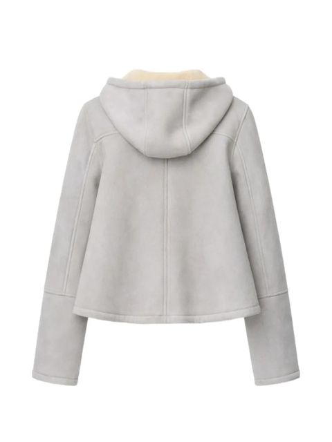 LOEWE logo-detail hooded jacket - Grey - zdjęcie produktu nr 2