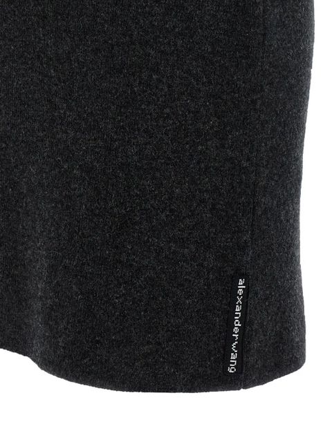 Alexander Wang short-sleeve mini dress - Grey