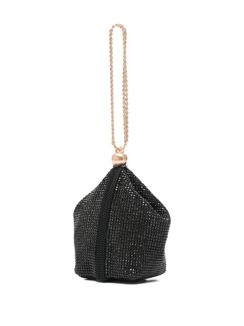 Cult Gaia Rue beaded chain mini bag - Black