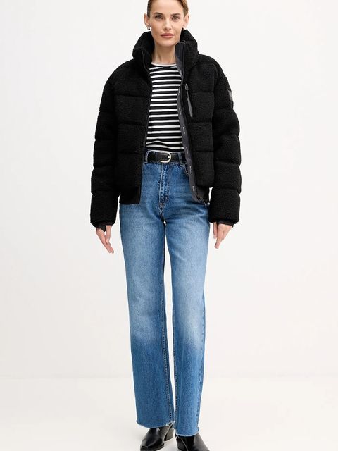 MACKAGE kurtka puchowa kolor czarny zimowa oversize ANAYA