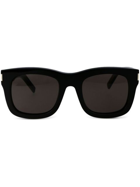 Saint Laurent Eyewear Monceau oversize-frame sunglasses - Black
