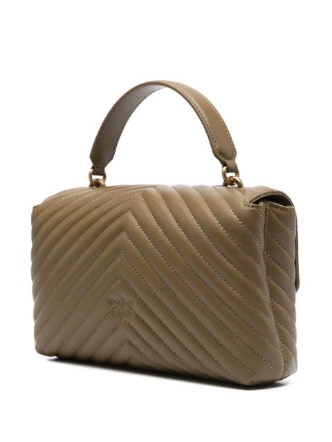 PINKO Classic Lady Love tote bag - Green