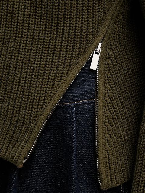 OUI sweter damski kolor zielony 94273