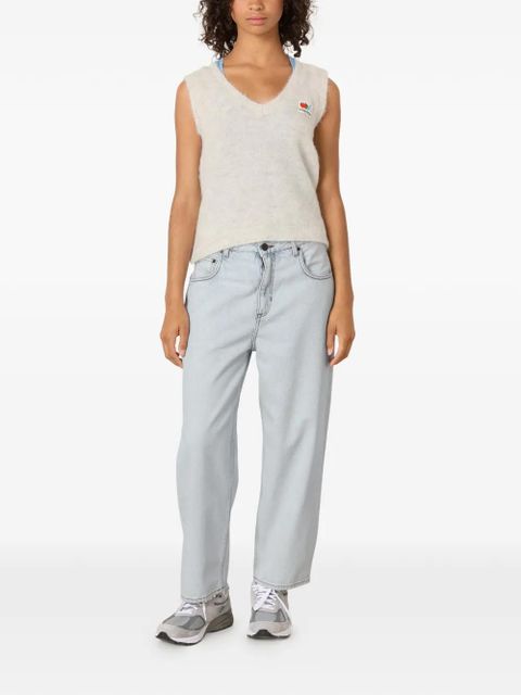 American Vintage Joybird low-waist boyfriend jeans - Blue - zdjęcie produktu nr 2