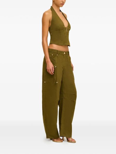 Cult Gaia Sigrid trousers - Green - zdjęcie produktu nr 2
