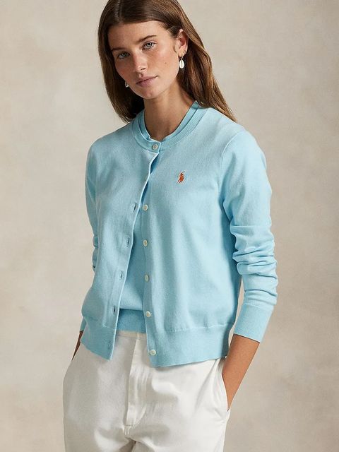 Polo Ralph Lauren kardigan damski z bawełną - zdjęcie produktu nr 2