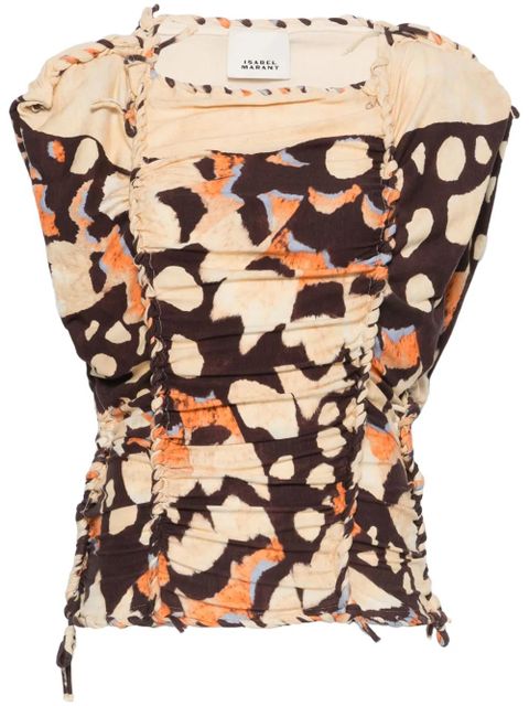 ISABEL MARANT Zohra top - Neutrals - zdjęcie produktu nr 1