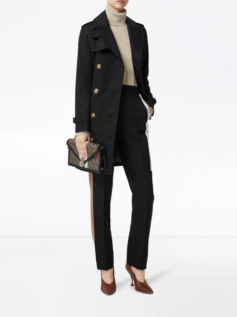 Burberry The Short Islington trench coat - Black