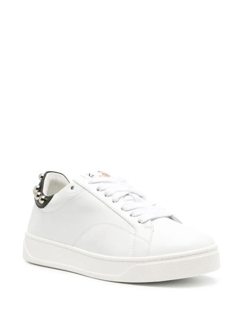 Lanvin DDBO studded leather sneakers - White - zdjęcie produktu nr 2