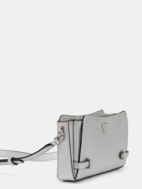 Guess torebka ROSALBA kolor srebrny HWMY96 57120