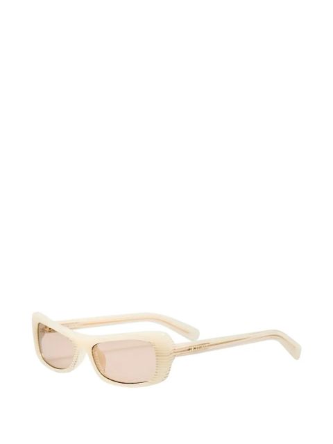 Jacquemus rectangle sunglasses - Neutrals - zdjęcie produktu nr 2
