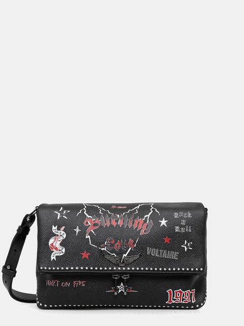 ZADIG&VOLTAIRE torebka skórzana kolor czarny LWBA04149 - zdjęcie produktu nr 1