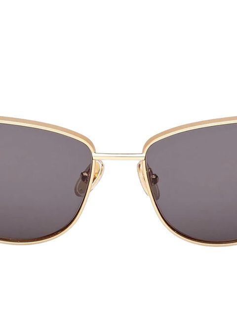 Max Mara Eyewear geometric-framed sunglasses - Gold - zdjęcie produktu nr 2