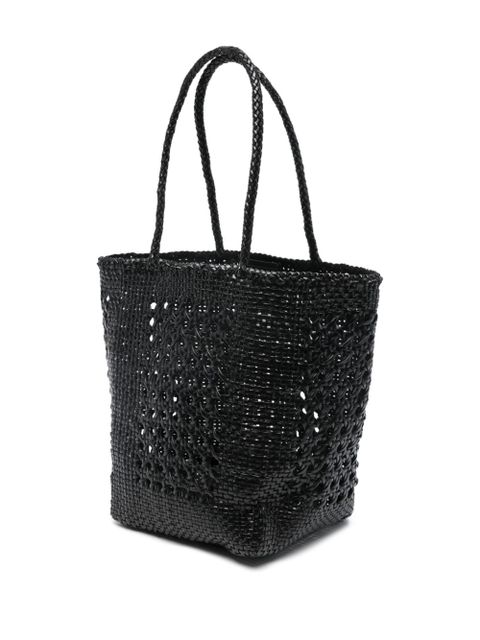 DRAGON DIFFUSION Grace Cannage tote bag - Black