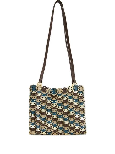 Rabanne disc-detailing shoulder bag - Gold - zdjęcie produktu nr 1