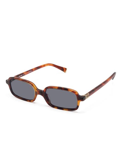 Miu Miu Eyewear 11ZS sunglasses - Brown