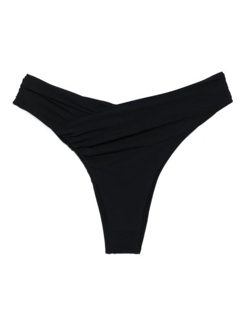 Magda Butrym draped bikini bottom - Black - zdjęcie produktu nr 1