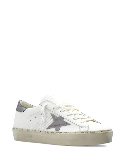 Golden Goose Hi Star leather sneakers - White