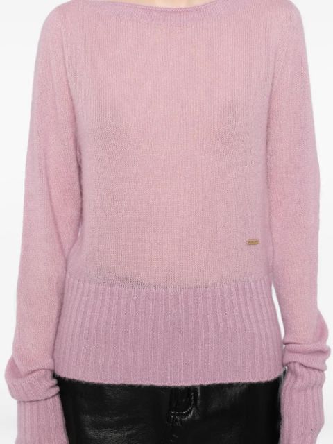 TOM FORD boat-neck sweater - Pink